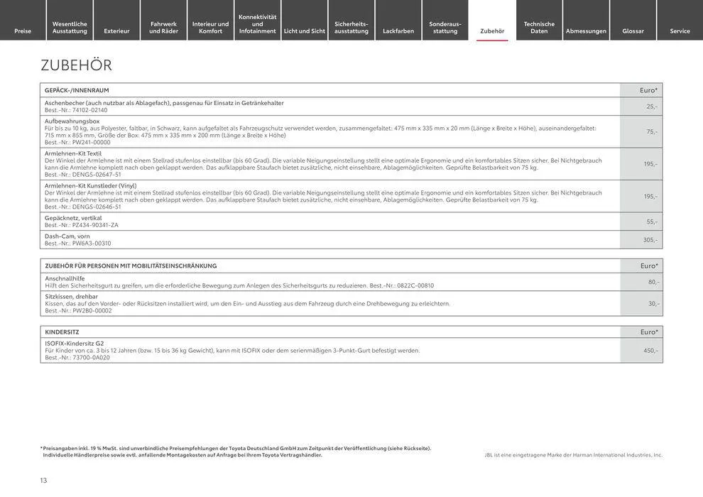 Toyota Aygo X von 3. April bis 3. April 2025 - Prospekt seite 13