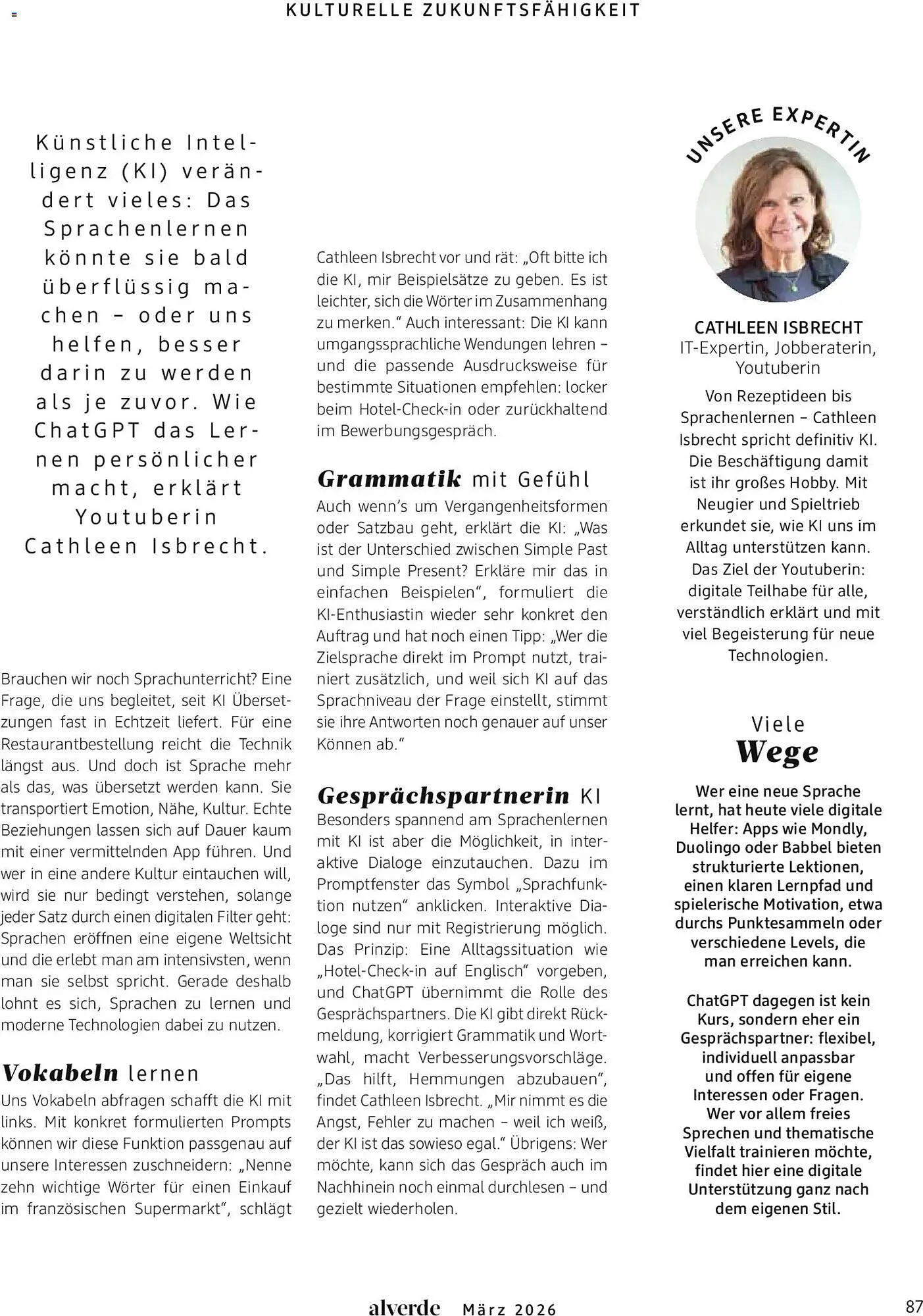 Dm drogerie Magazin von 1. März bis 31. März 2026 - Prospekt seite 87