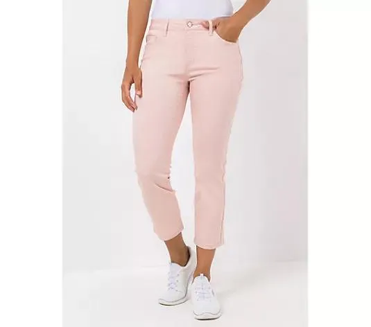 VIA MILANO Jeans 7/8-Länge 5-Pocket-Style schmales Bein