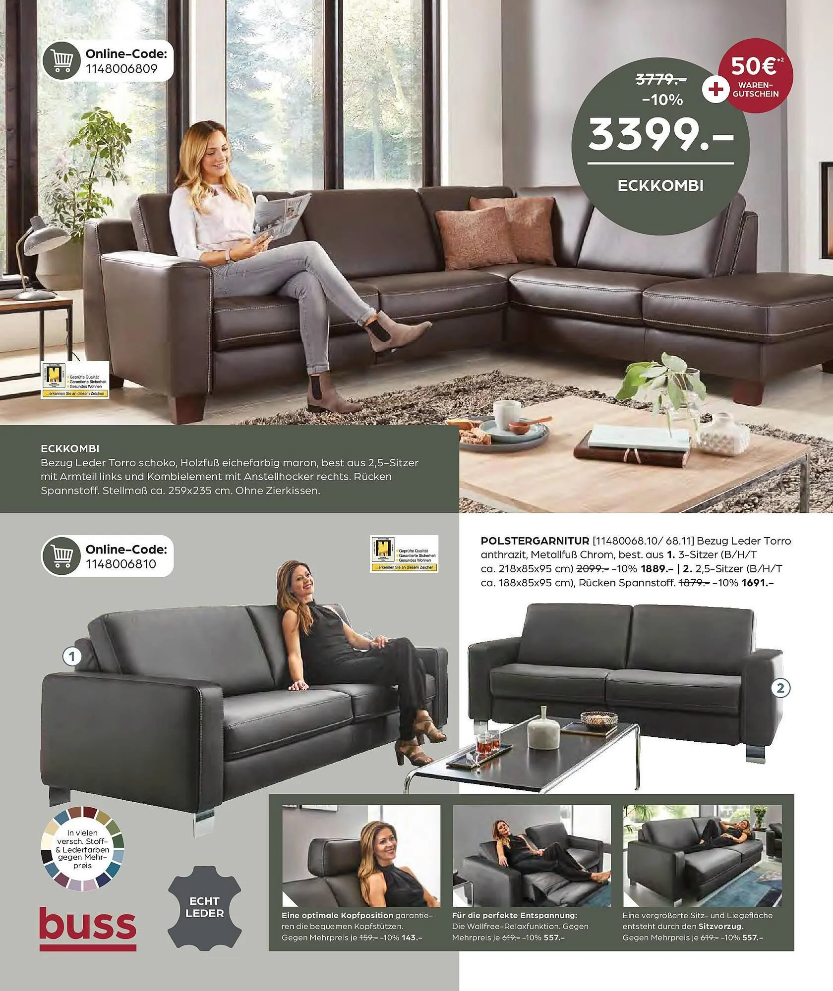 Möbel Buss Prospekt von 27. Februar bis 17. März 2025 - Prospekt seite 16