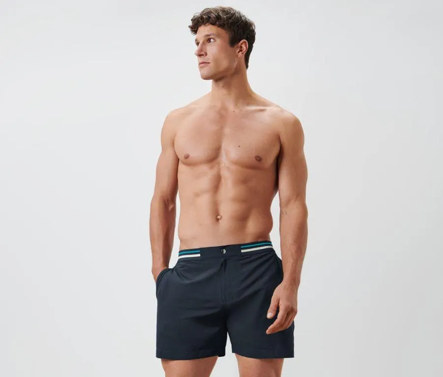 Badeshorts, dunkelblau