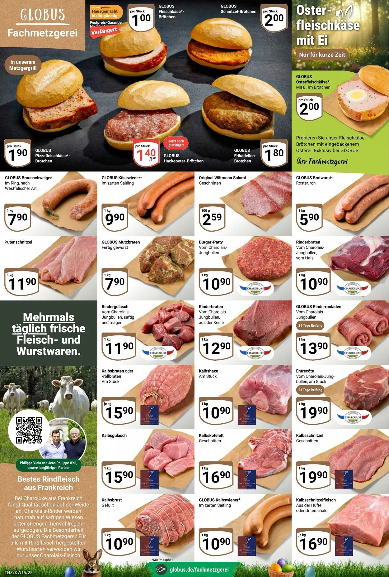 Globus - Theissen-Zeitz Aktueller Prospekt von 7. April bis 12. April 2025 - Prospekt seite 8