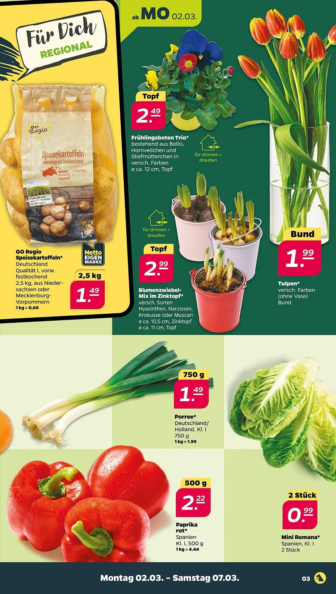 NETTO Prospekt von 2. März bis 7. März 2026 - Prospekt seite 3