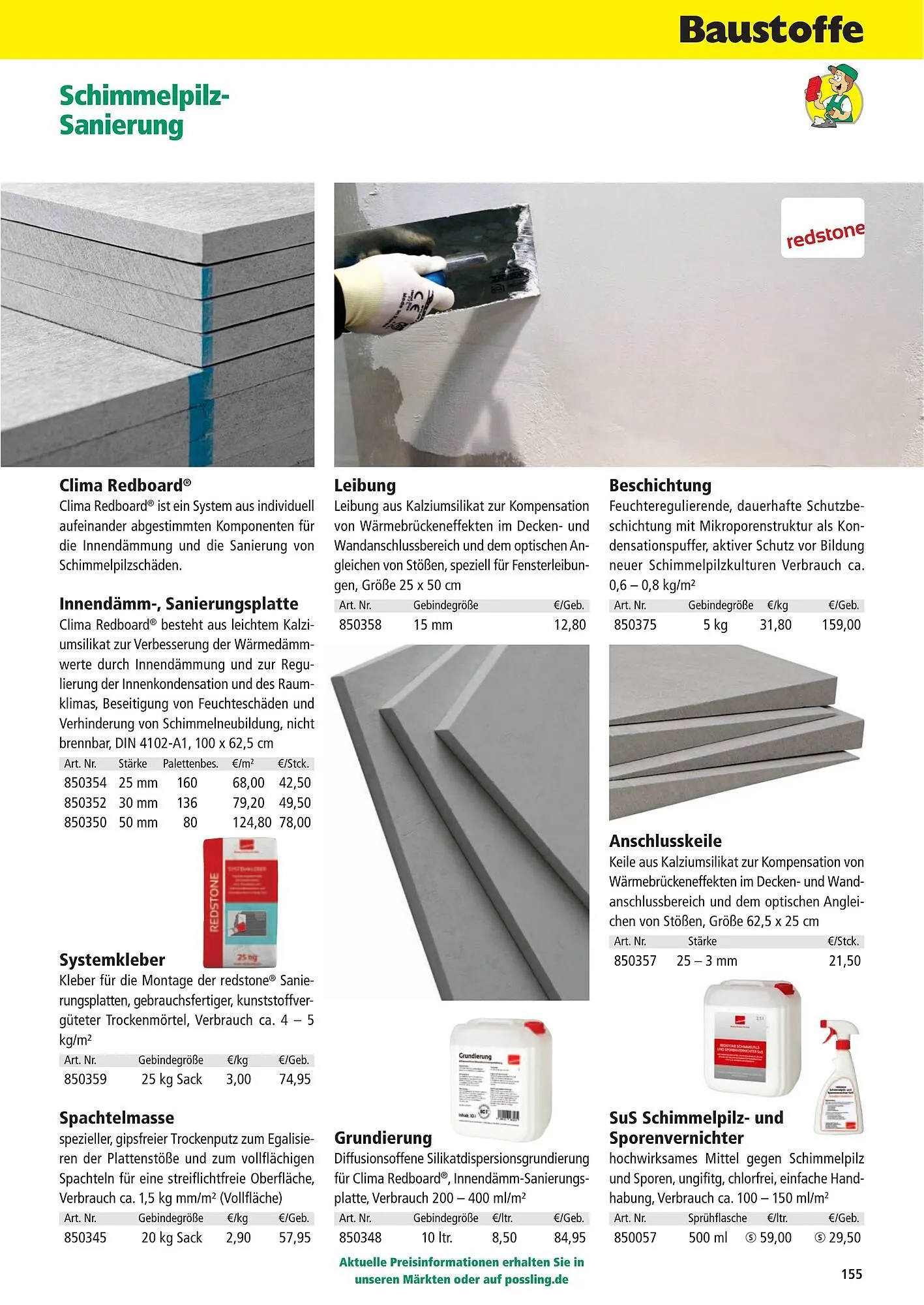 Holz Possling Prospekt von 1. April bis 31. Juli 2026 - Prospekt seite 155