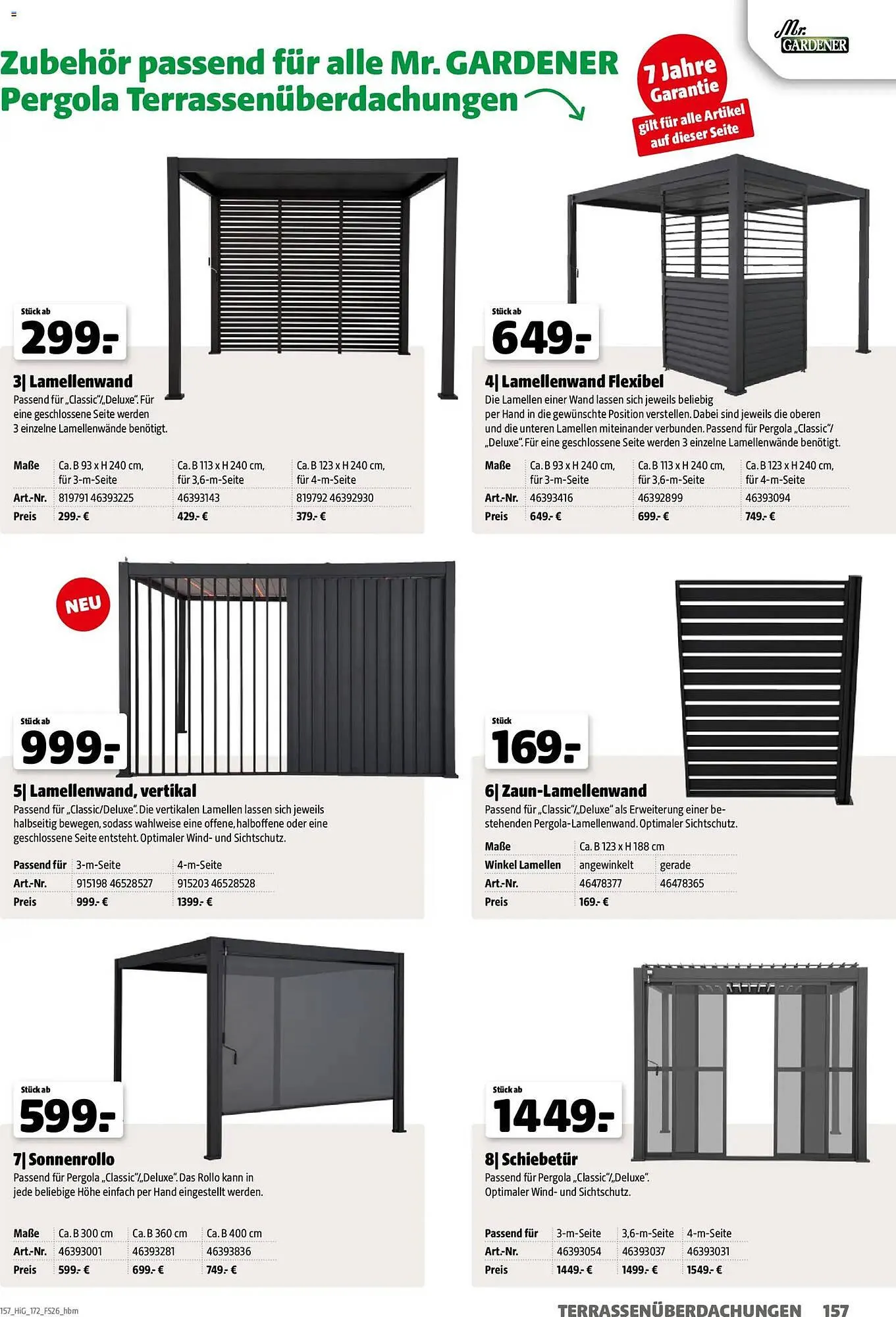 Hagebau Prospekt von 2. März bis 31. Dezember 2026 - Prospekt seite 157