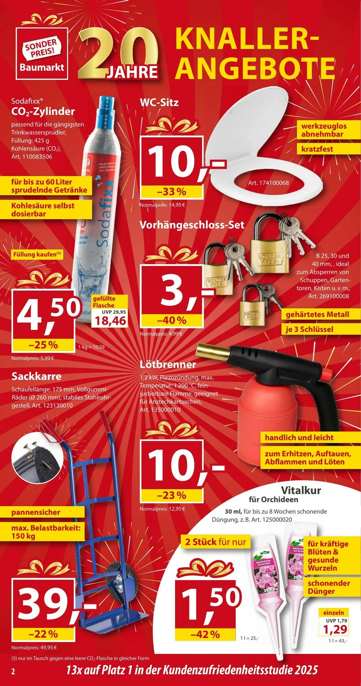 Sonderpreis Baumarkt Aktueller Prospekt von 20. Dezember bis 3. Januar 2026 - Prospekt seite 2