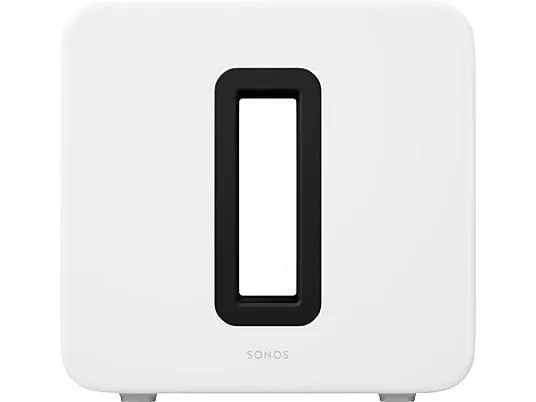 SONOS Sub 4, Subwoofer, Weiß