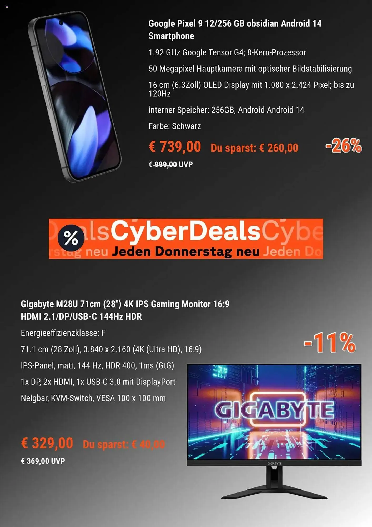 Cyberport Prospekt von 24. April bis 30. April 2025 - Prospekt seite 2