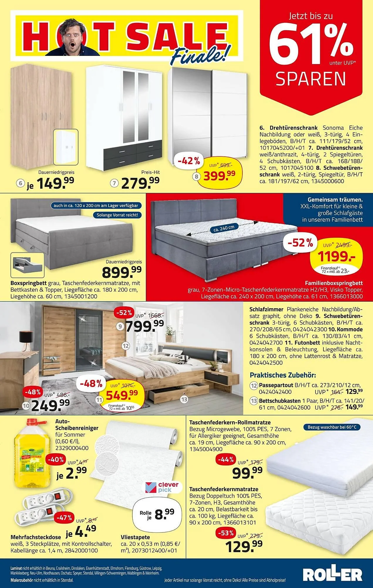 ROLLER Prospekt von 17. August bis 30. August 2025 - Prospekt seite 9