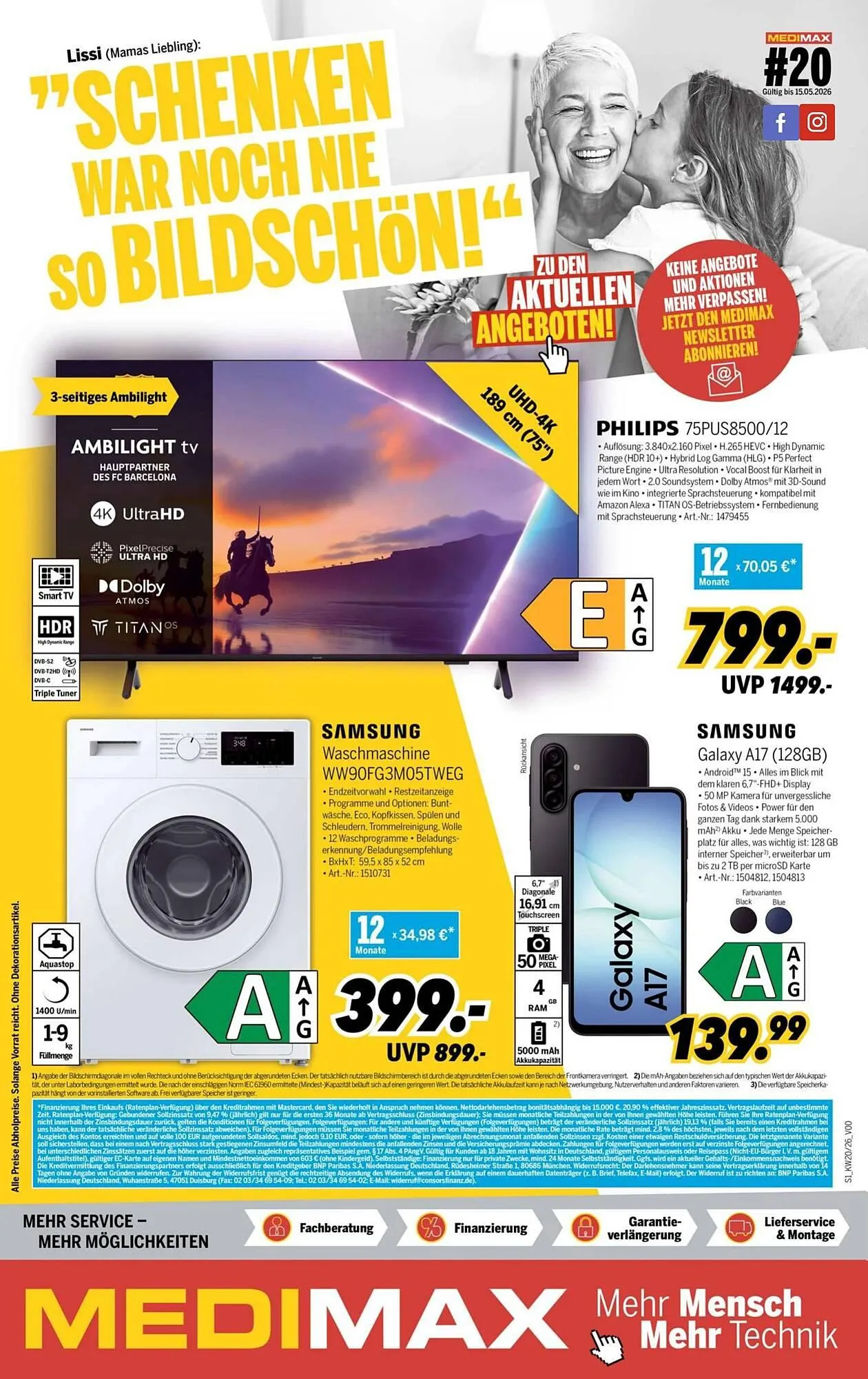MEDIMAX Prospekt von 8. Mai bis 16. Mai 2026 - Prospekt seite 1
