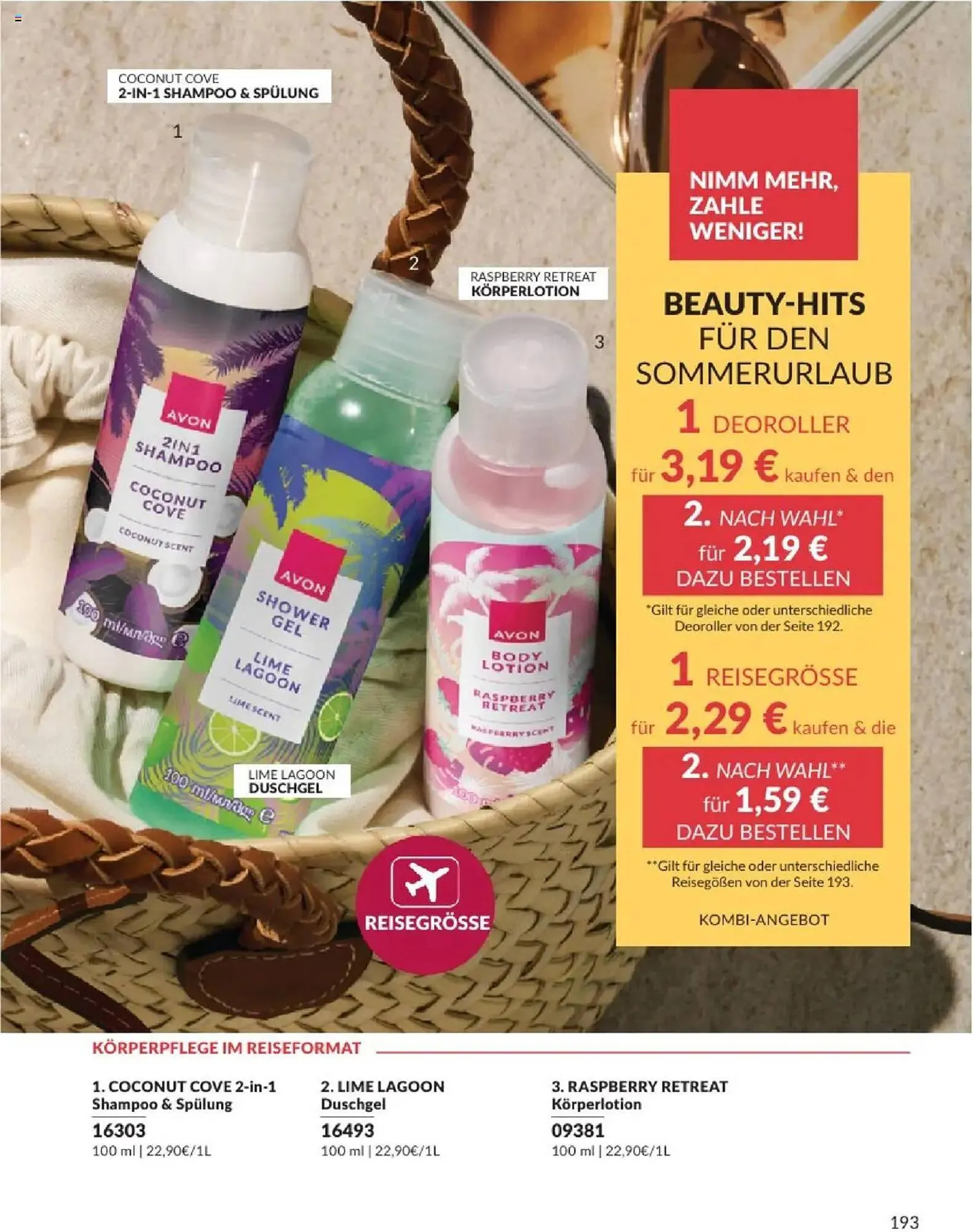 Avon Prospekt von 1. Juli bis 31. Juli 2025 - Prospekt seite 193