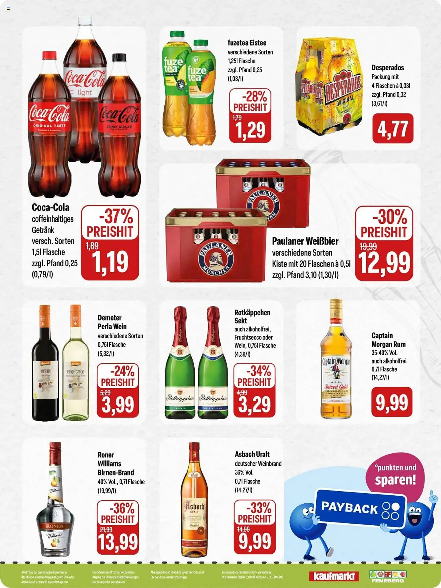 Feneberg Prospekt von 31. Juli bis 2. August 2025 - Prospekt seite 16