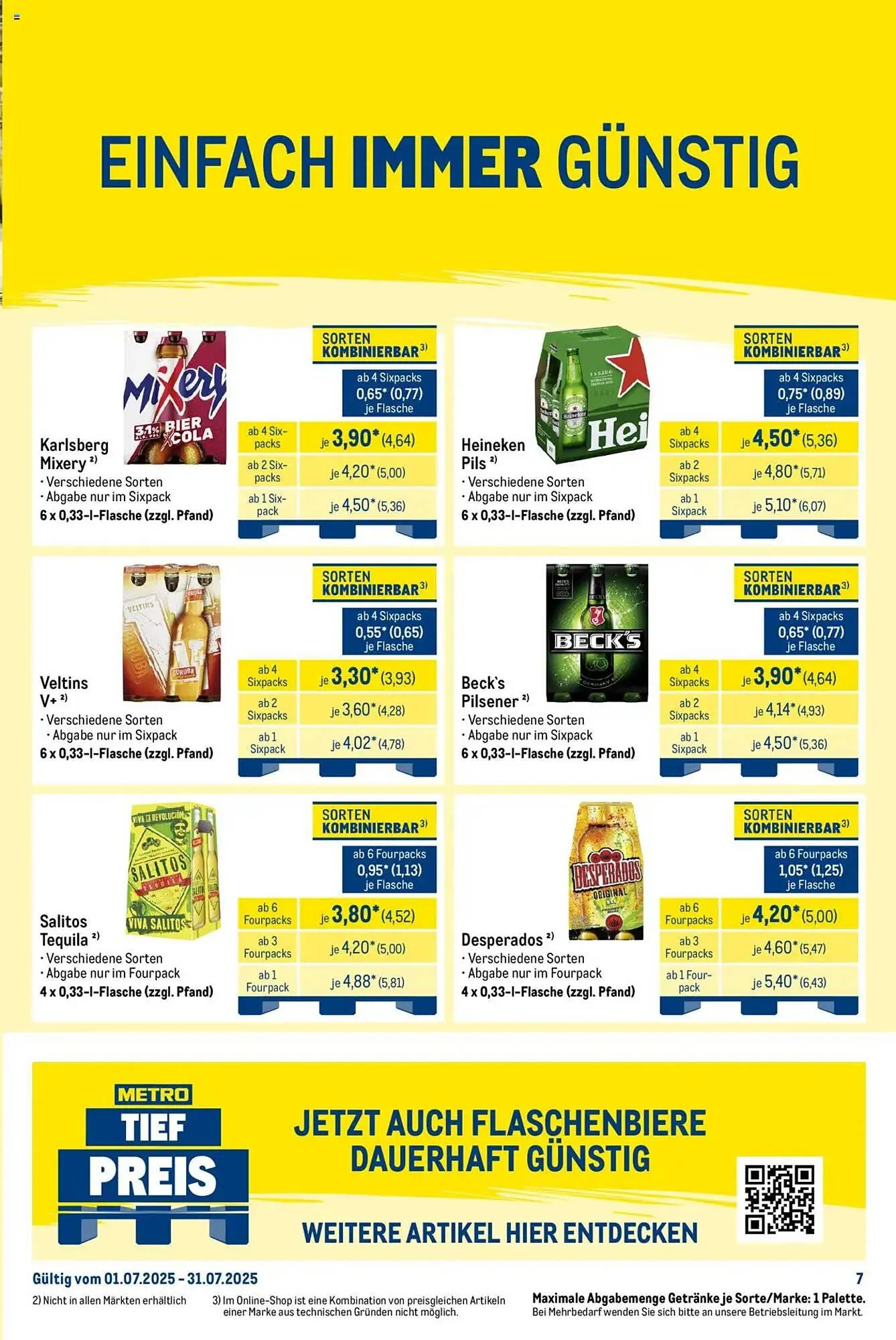 METRO Prospekt von 1. Juli bis 31. Juli 2025 - Prospekt seite 7