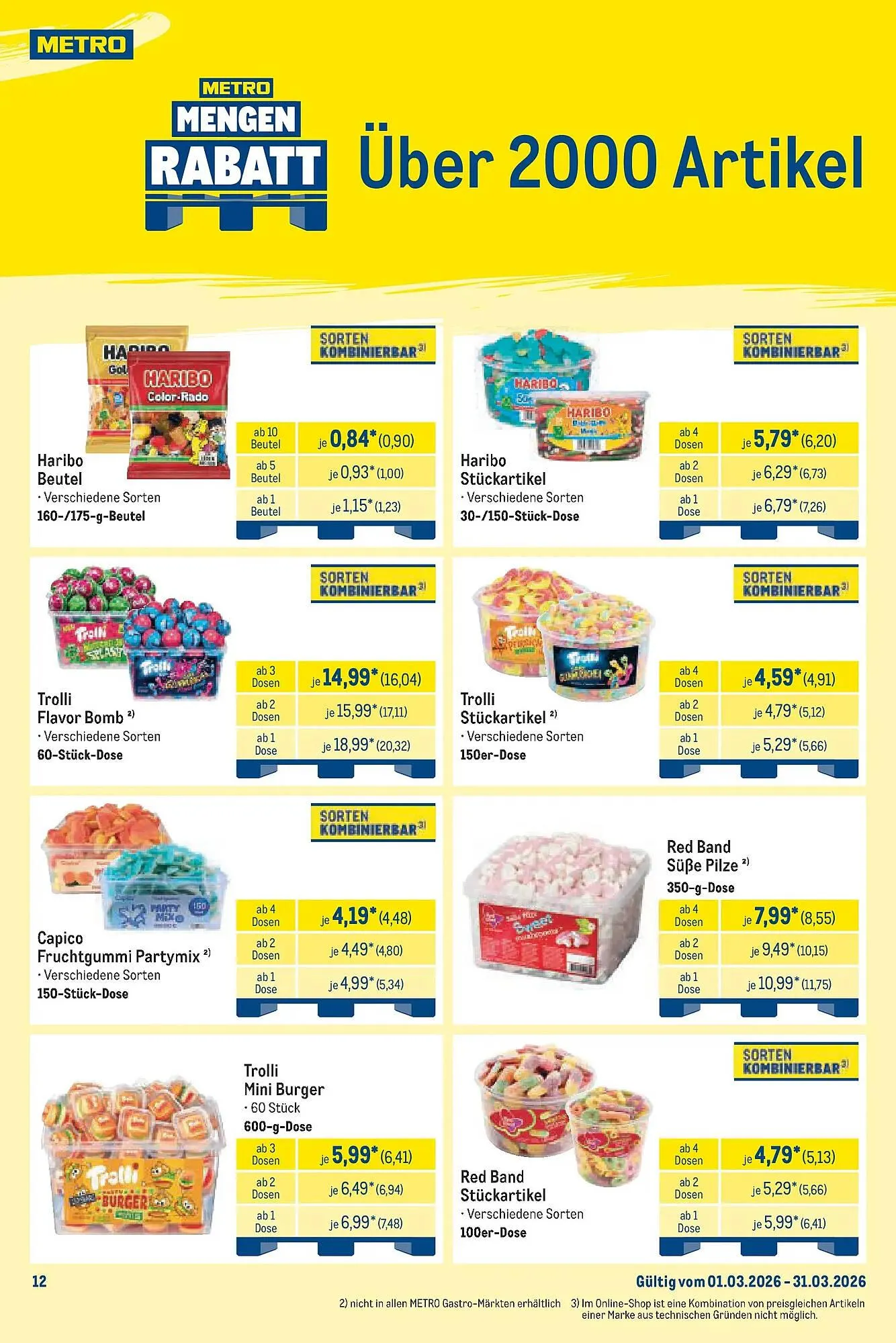 METRO Prospekt von 8. März bis 14. März 2026 - Prospekt seite 12