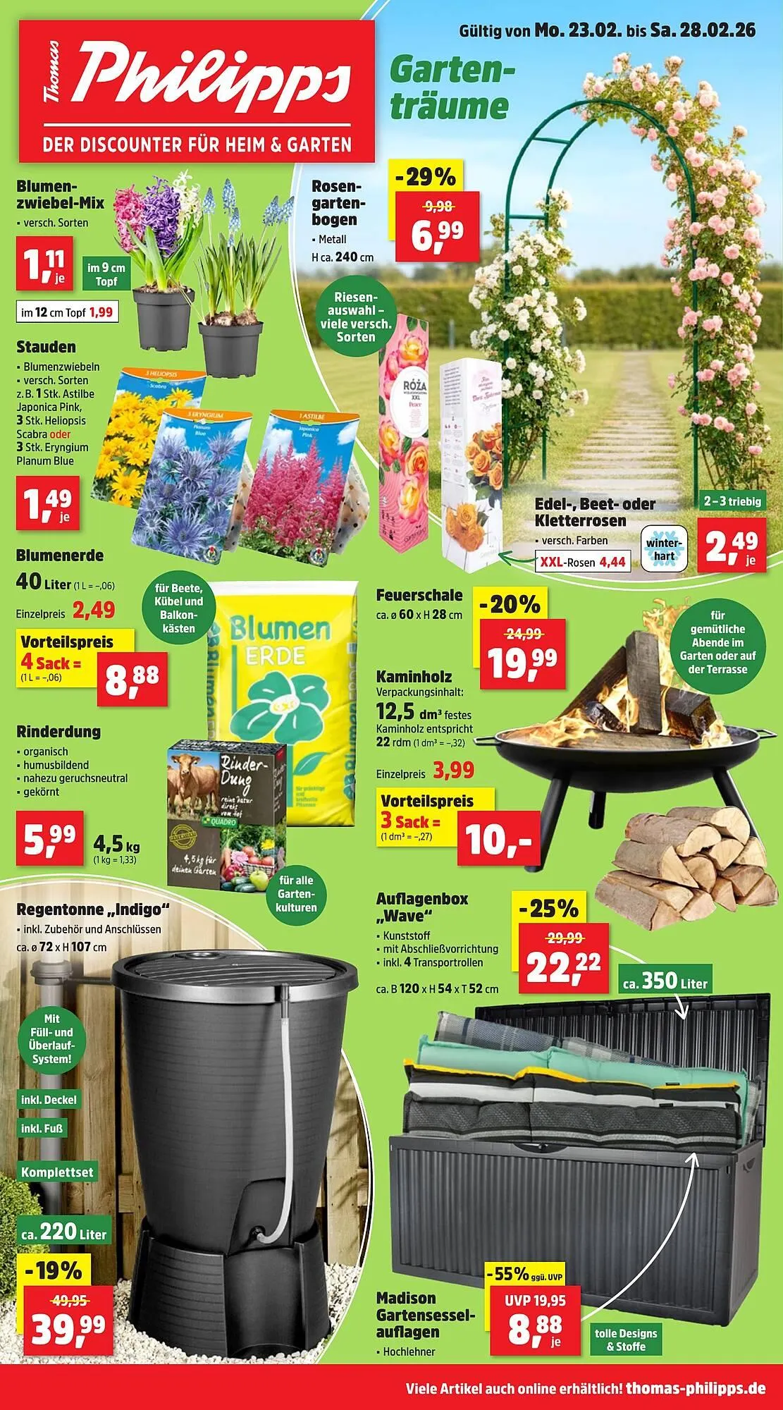 Thomas Philipps Prospekt von 23. Februar bis 28. Februar 2026 - Prospekt seite 1