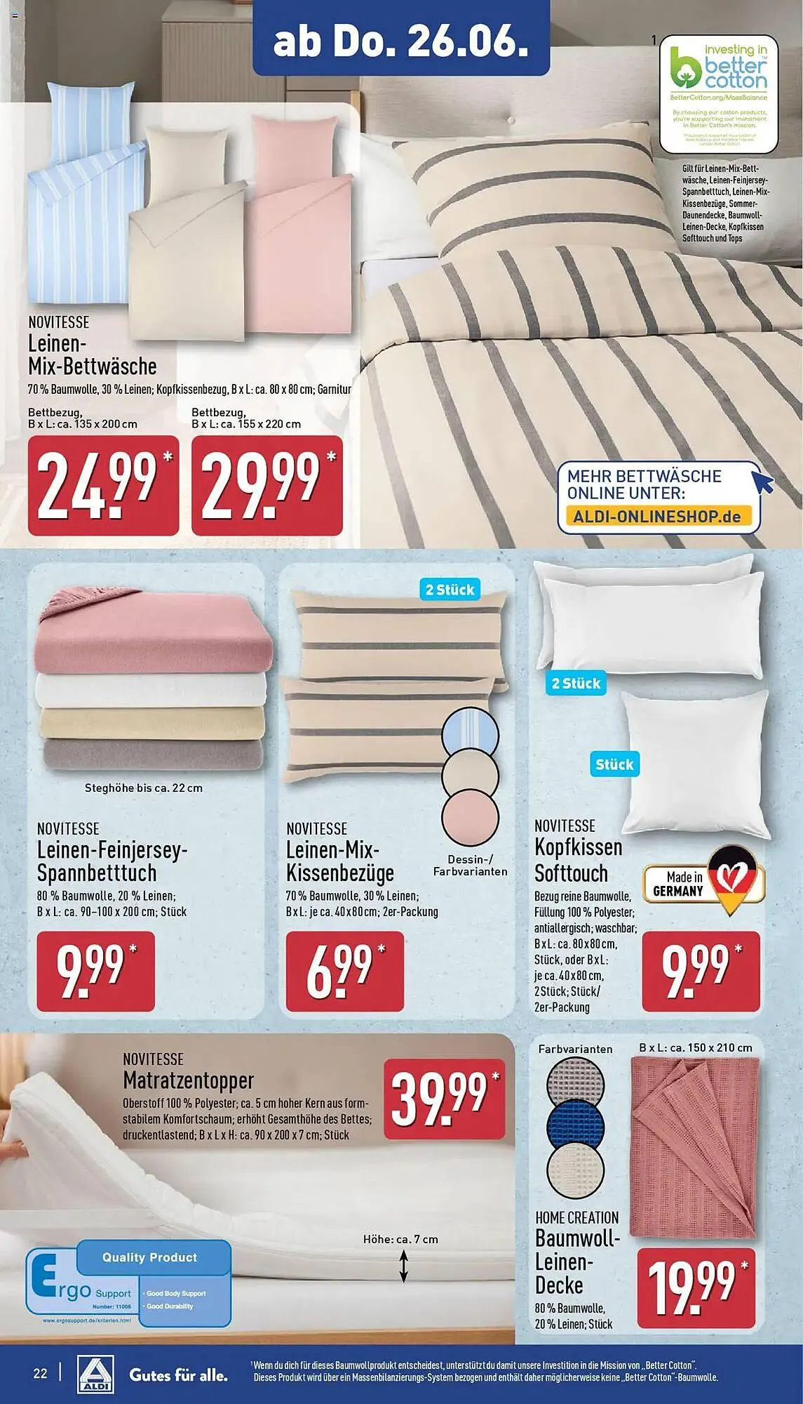 Aldi Nord Prospekt von 23. Juni bis 28. Juni 2025 - Prospekt seite 26