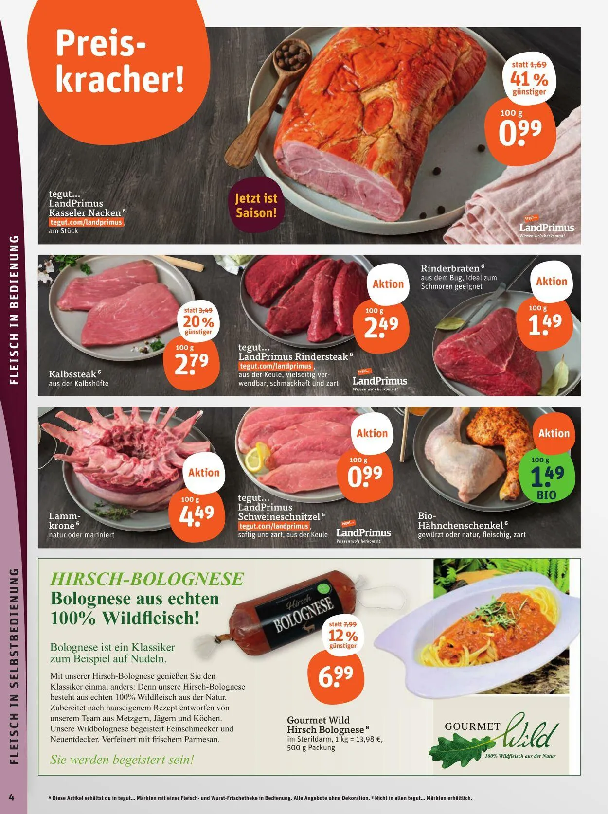 Tegut Aktueller Prospekt von 1. September bis 7. September 2025 - Prospekt seite 6
