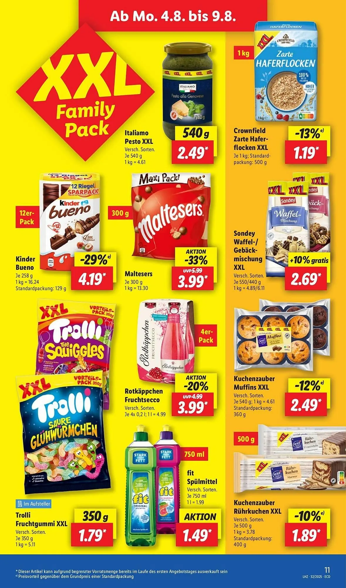 Lidl Prospekt von 4. August bis 10. August 2025 - Prospekt seite 17