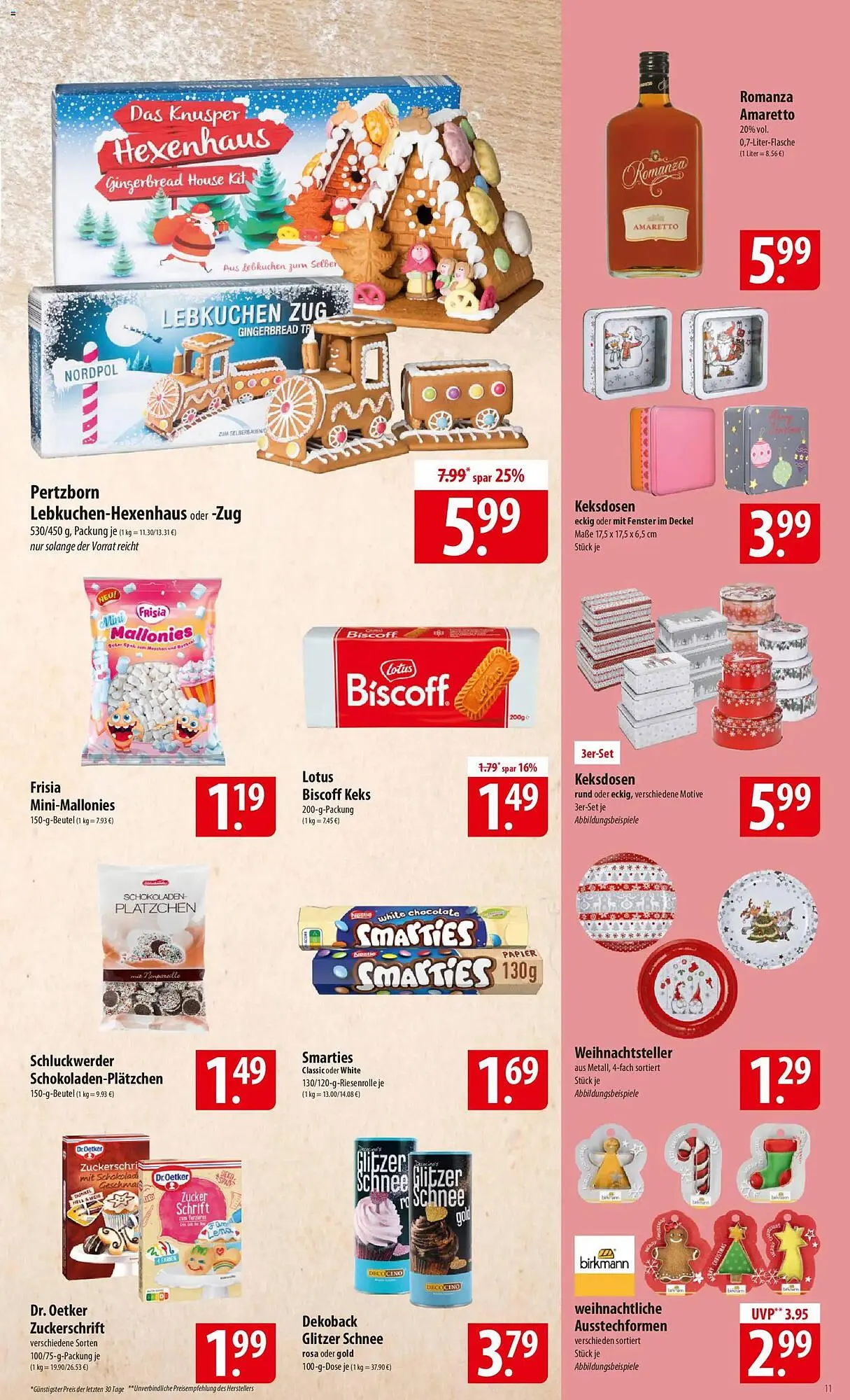 Famila Nord Ost Prospekt von 3. November bis 8. November 2025 - Prospekt seite 11