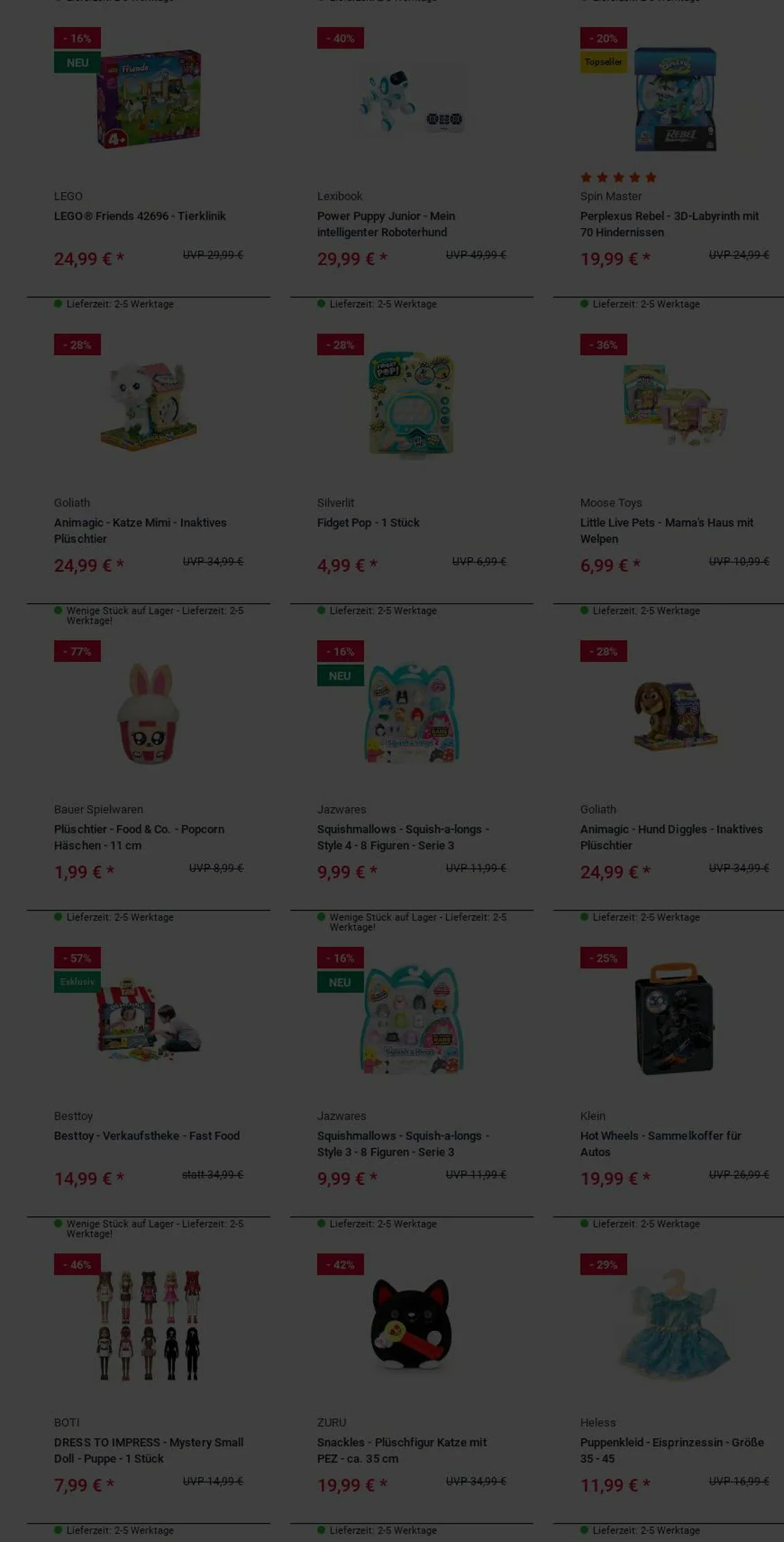 Rofu Kinderland von 29. Dezember bis 7. Januar 2026 - Prospekt seite 42