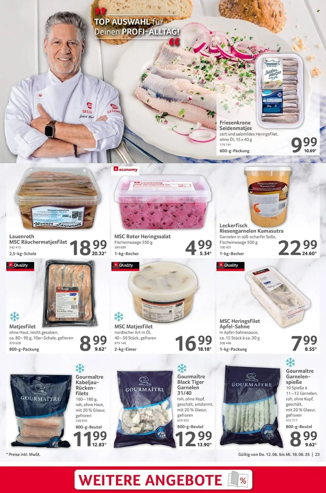 Selgros Prospekt von 12. Juni bis 18. Juni 2025 - Prospekt seite 23