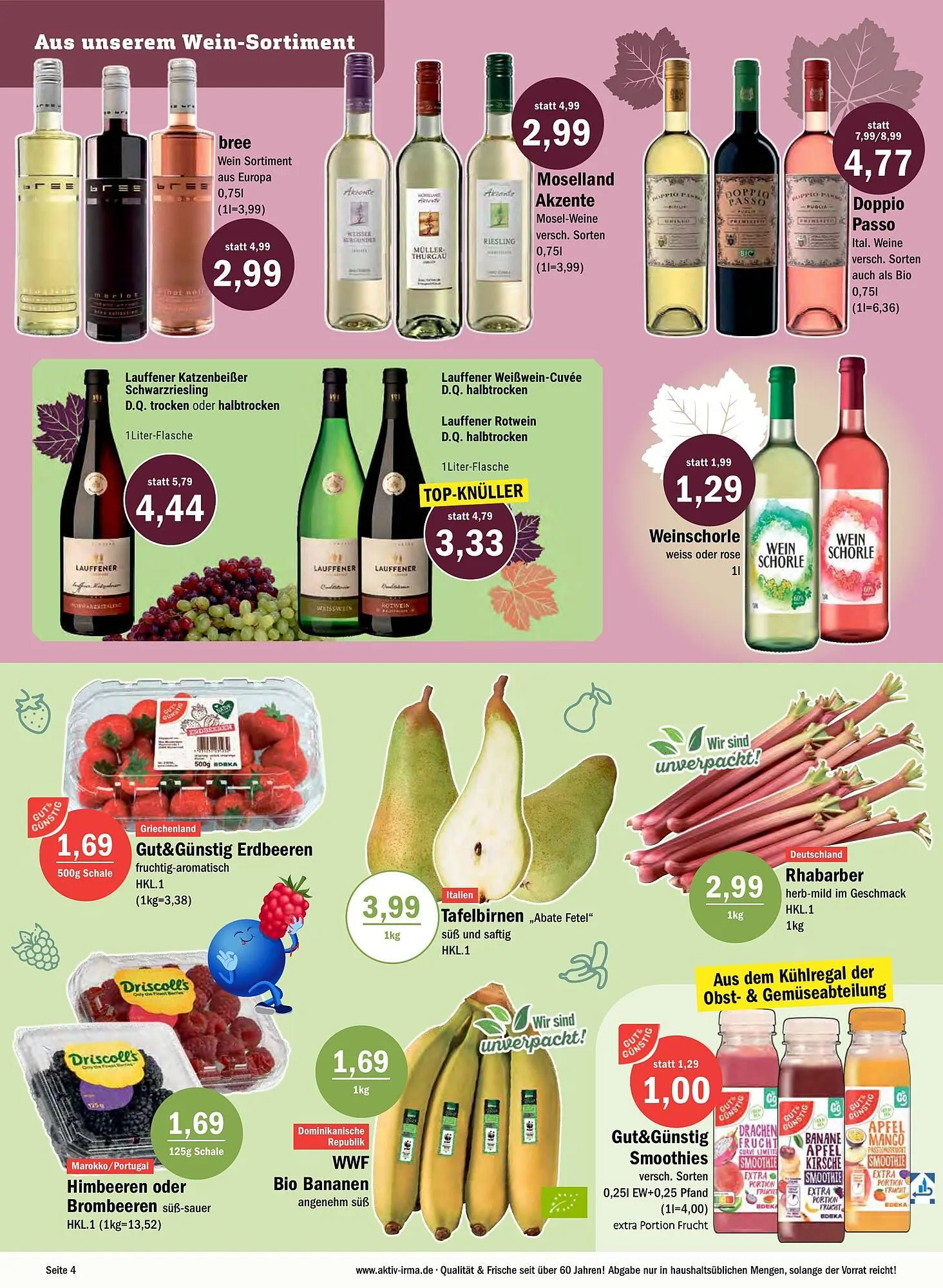 Aktiv Irma Prospekt von 7. April bis 12. April 2025 - Prospekt seite 4
