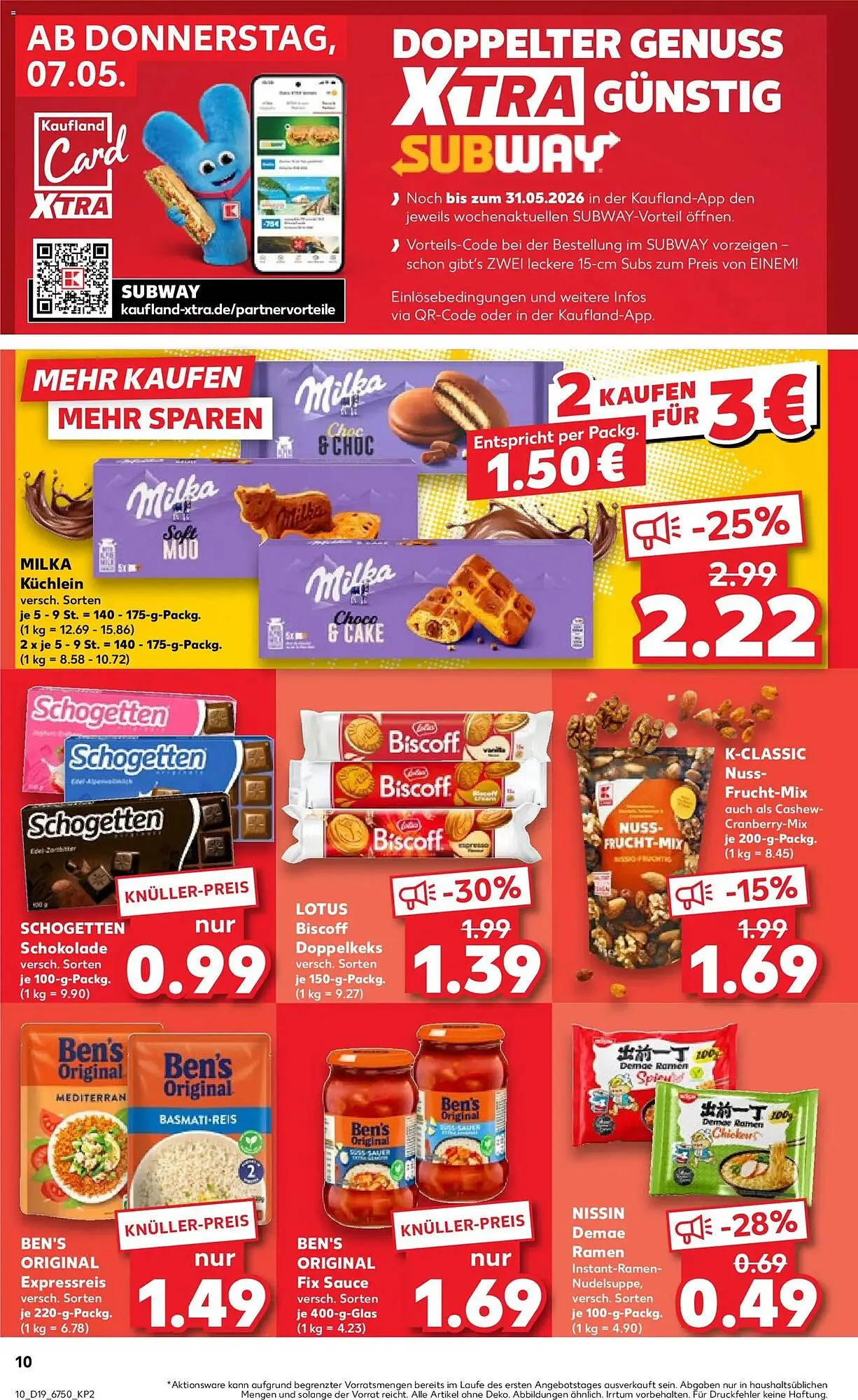 Kaufland Prospekt von 7. Mai bis 13. Mai 2026 - Prospekt seite 10