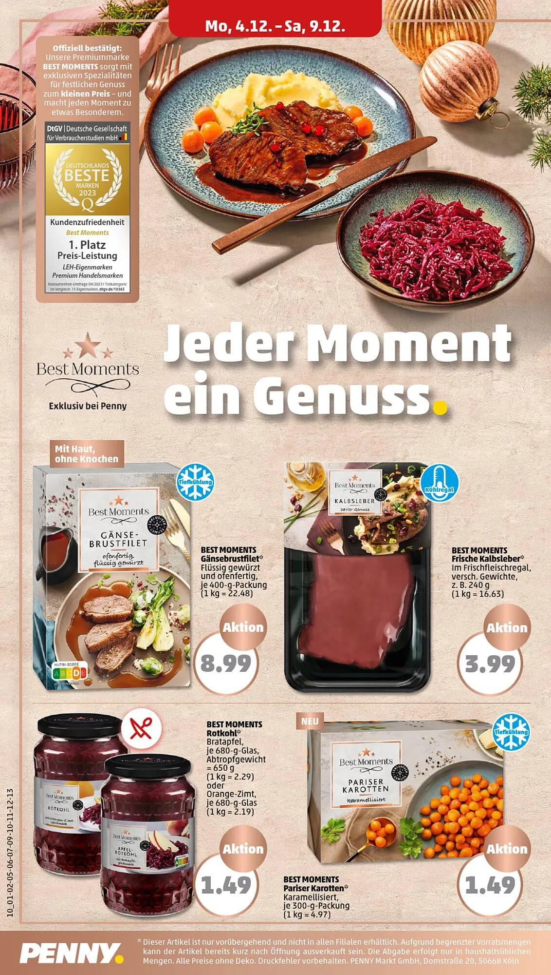 Penny Duitsland Folder van 4 december tot 9 december 2023 - Folder pagina 8