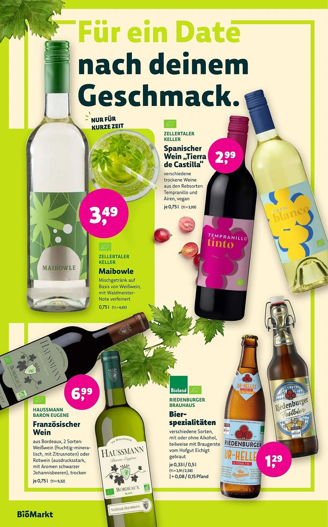 Aleco Biomarkt Prospekt von 22. April bis 5. Mai 2026 - Prospekt seite 12