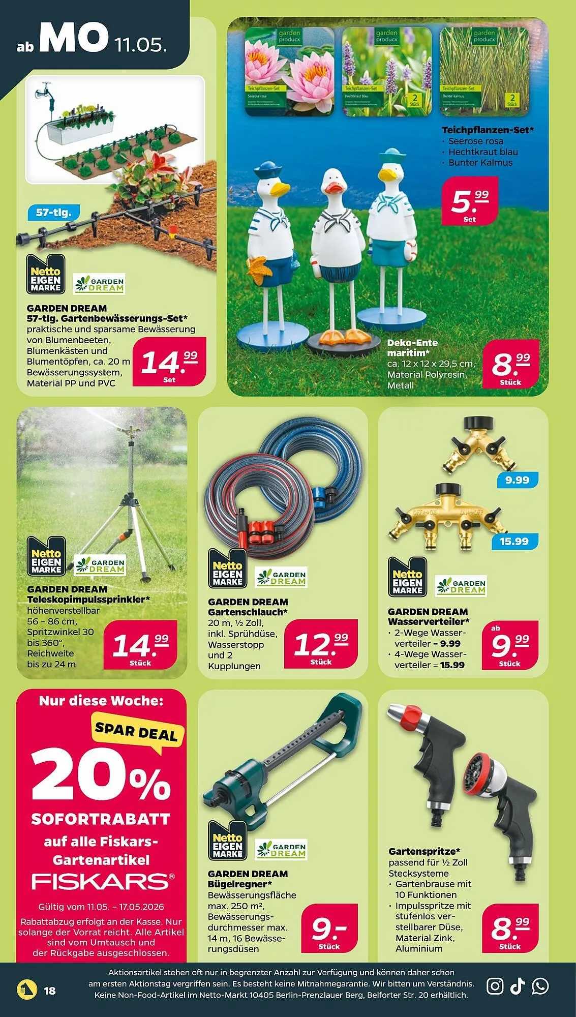 NETTO Prospekt von 11. Mai bis 16. Mai 2026 - Prospekt seite 18