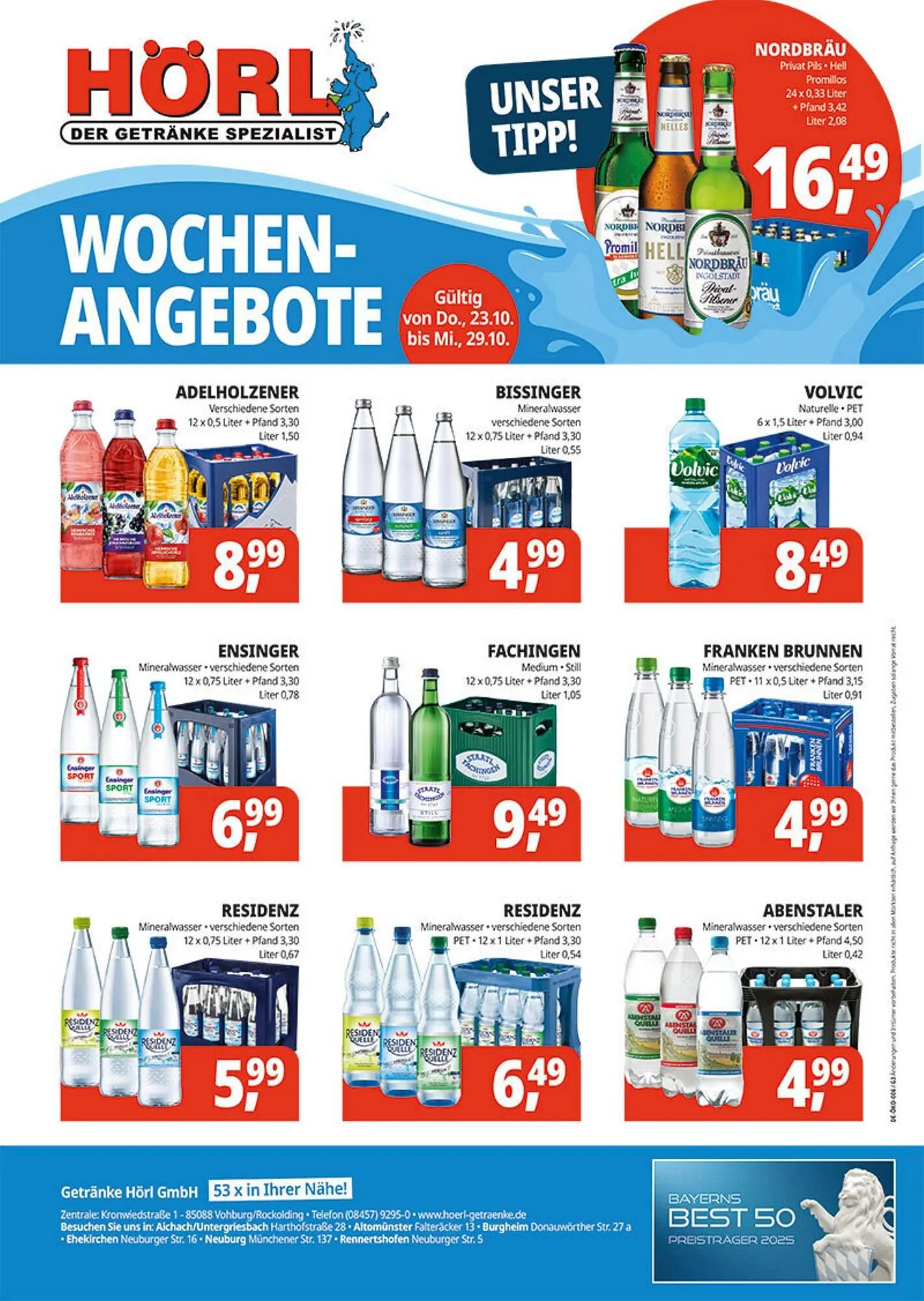 Hörl Getränke Prospekt - 1