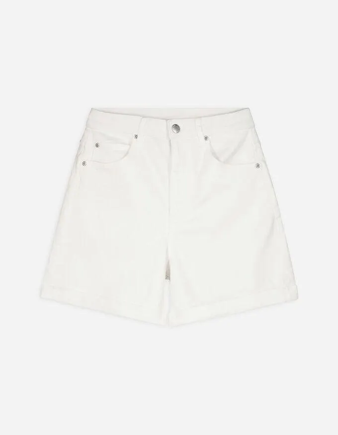 Džínové šortky - Pevně přišité ohrnutí nohavic