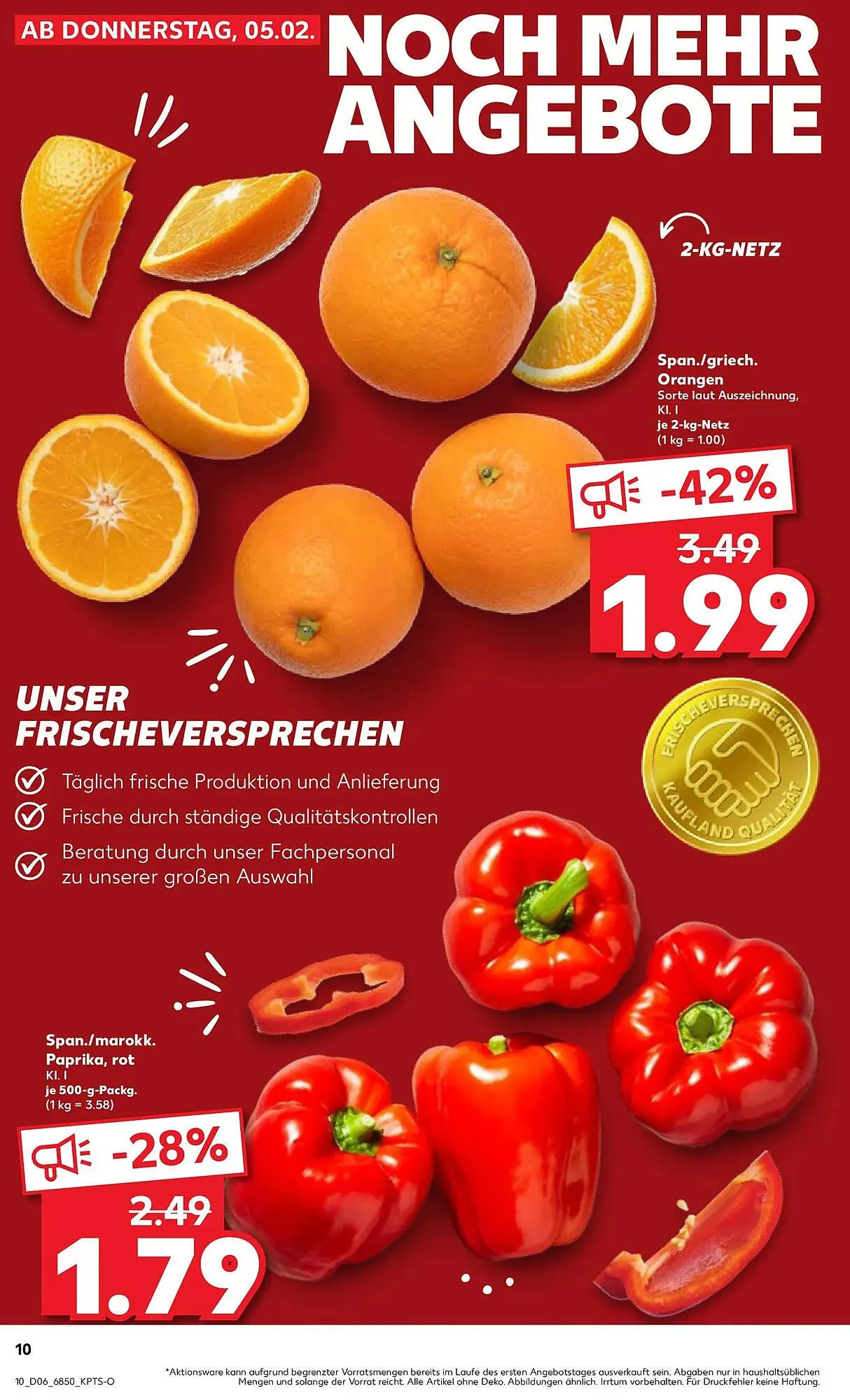Kaufland Prospekt von 8. Februar bis 11. Februar 2026 - Prospekt seite 10