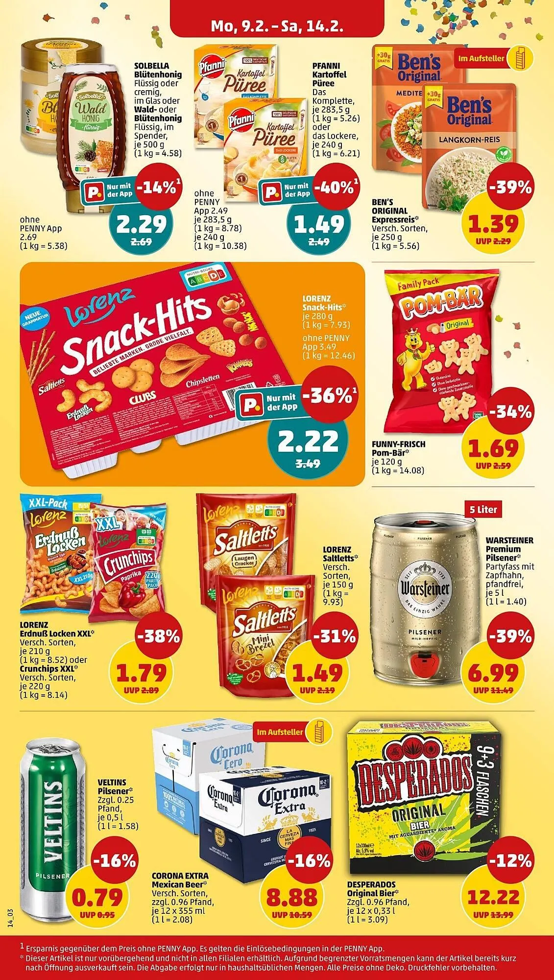 PENNY Prospekt von 9. Februar bis 15. Februar 2026 - Prospekt seite 14