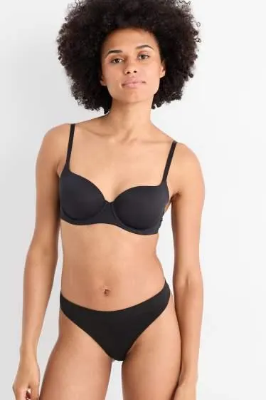 Multipack of 3 - thong - seamless