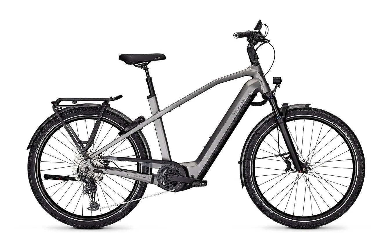 Kalkhoff Endeavour 7 Move+ Diamond (2024) | Trekking E-Bike | jetgrey matt