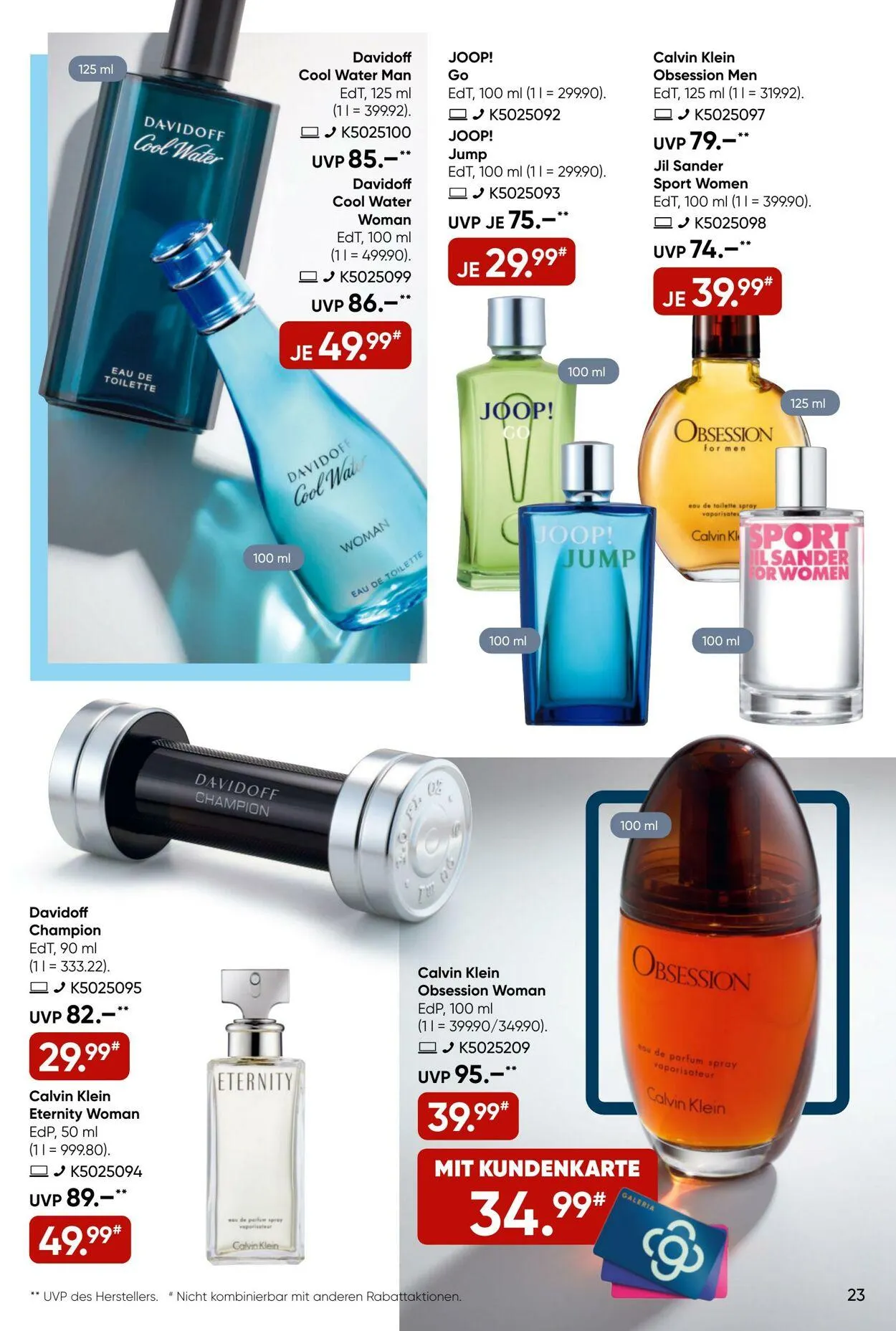 GALERIA Kaufhof Aktueller Prospekt von 19. März bis 25. März 2025 - Prospekt seite 23