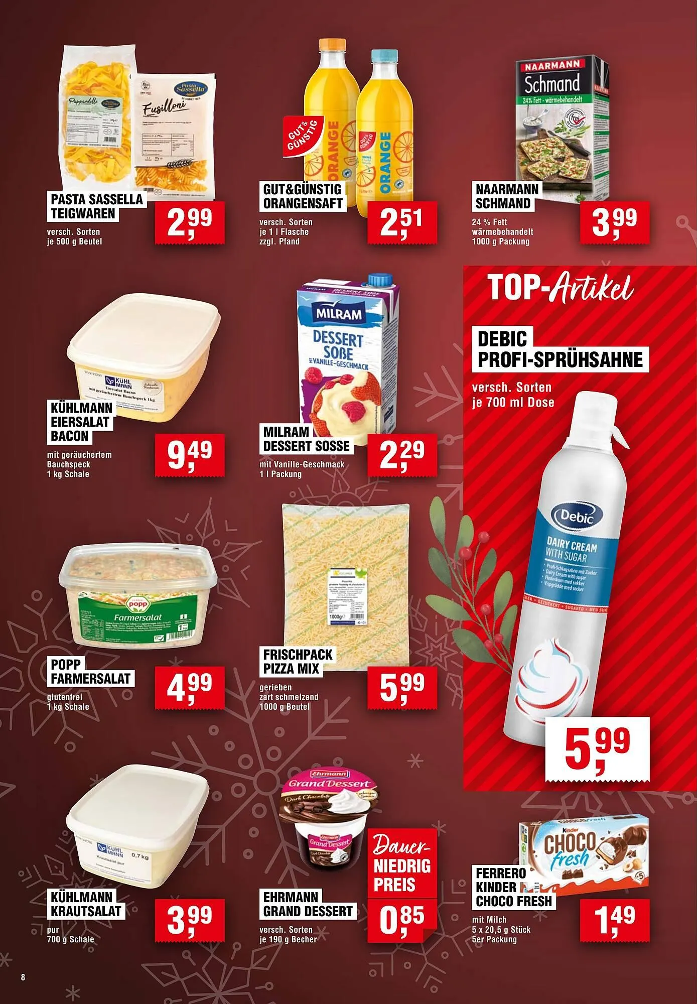 Handelshof Prospekt von 4. Dezember bis 10. Dezember 2025 - Prospekt seite 8