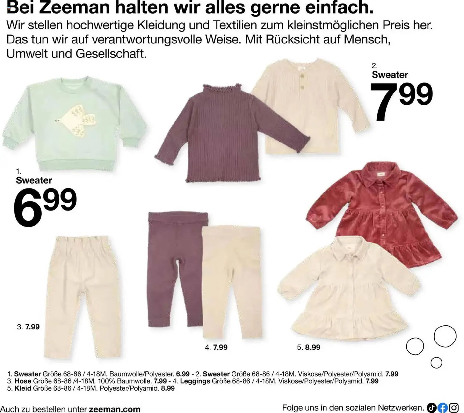 Zeeman Prospekt von 18. Juli bis 31. Dezember 2025 - Prospekt seite 26