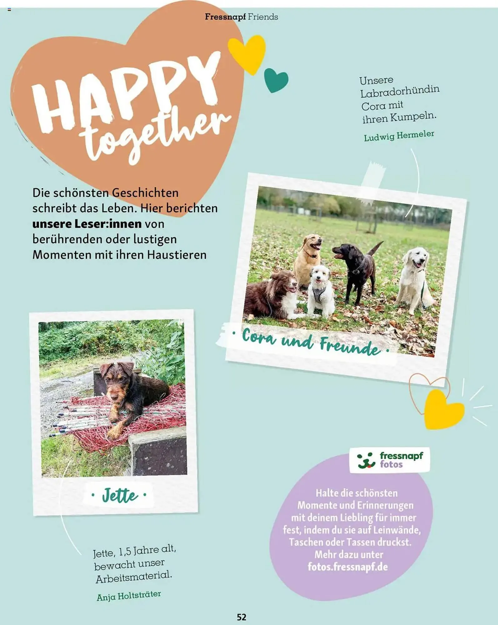 Fressnapf Magazin von 1. September bis 31. Oktober 2025 - Prospekt seite 52