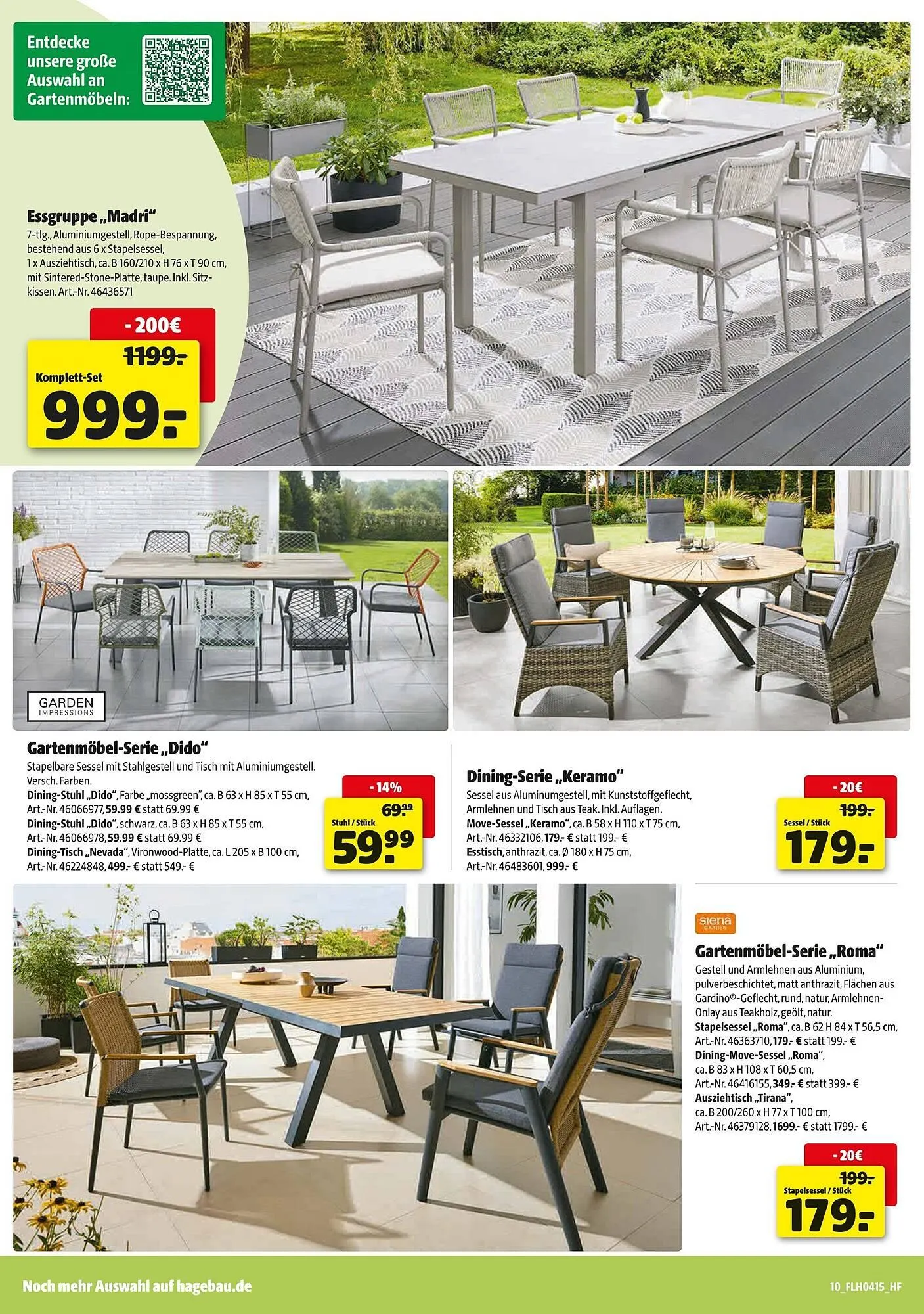 Hagebau Prospekt von 5. April bis 12. April 2025 - Prospekt seite 10