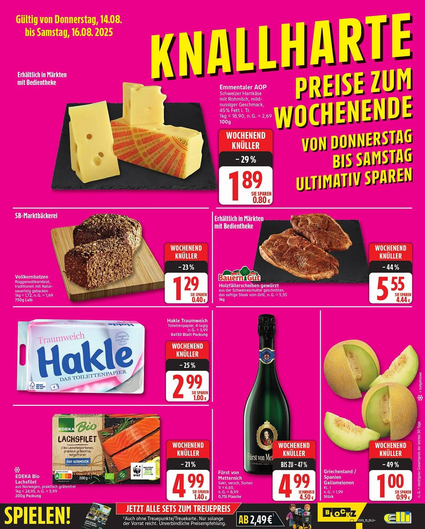Edeka Prospekt von 11. August bis 16. August 2025 - Prospekt seite 15