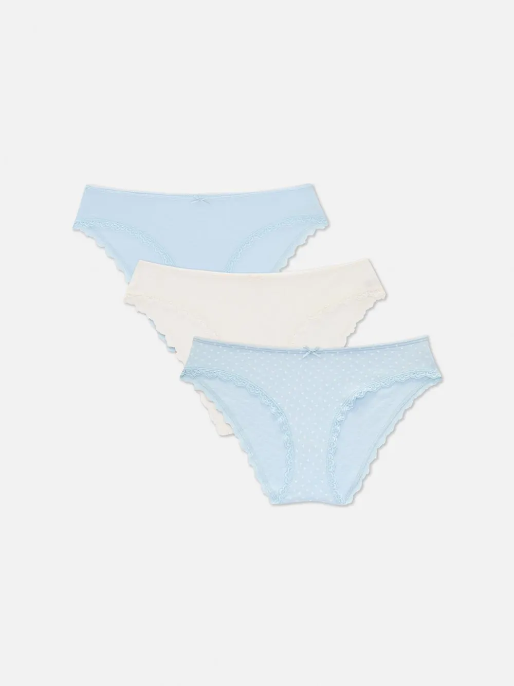 Verschiedene Slips, 3er-Pack