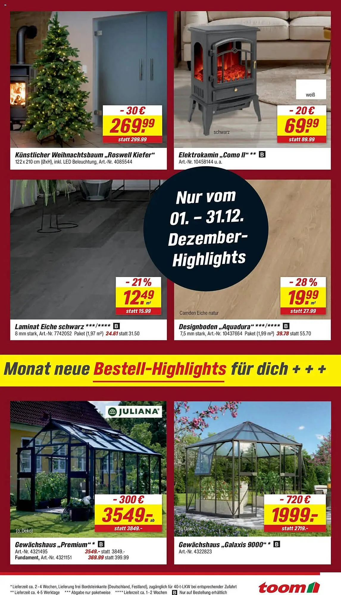 Toom Baumarkt Prospekt von 29. November bis 5. Dezember 2025 - Prospekt seite 13