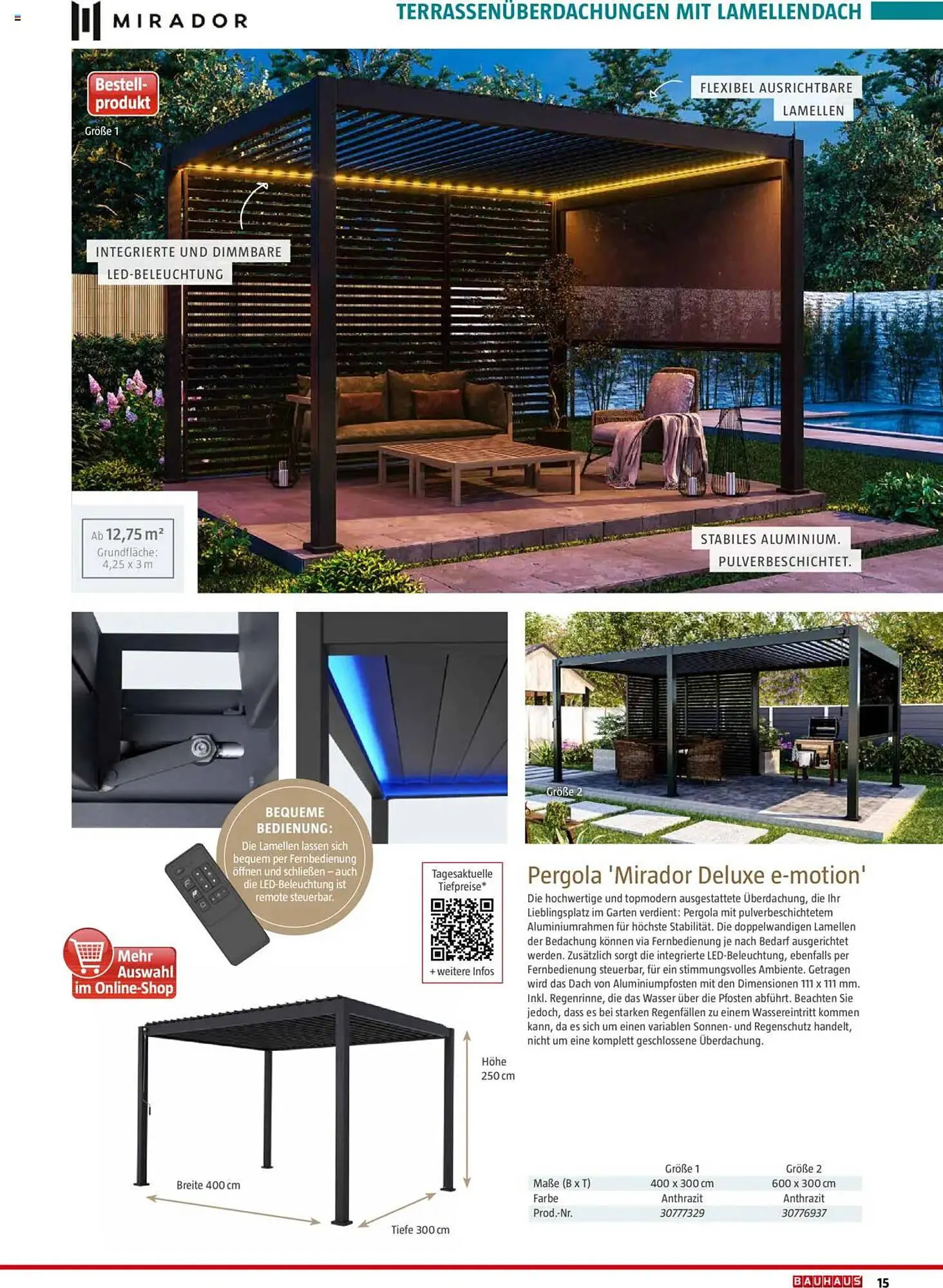 Bauhaus Prospekt von 26. Februar bis 31. Dezember 2025 - Prospekt seite 15