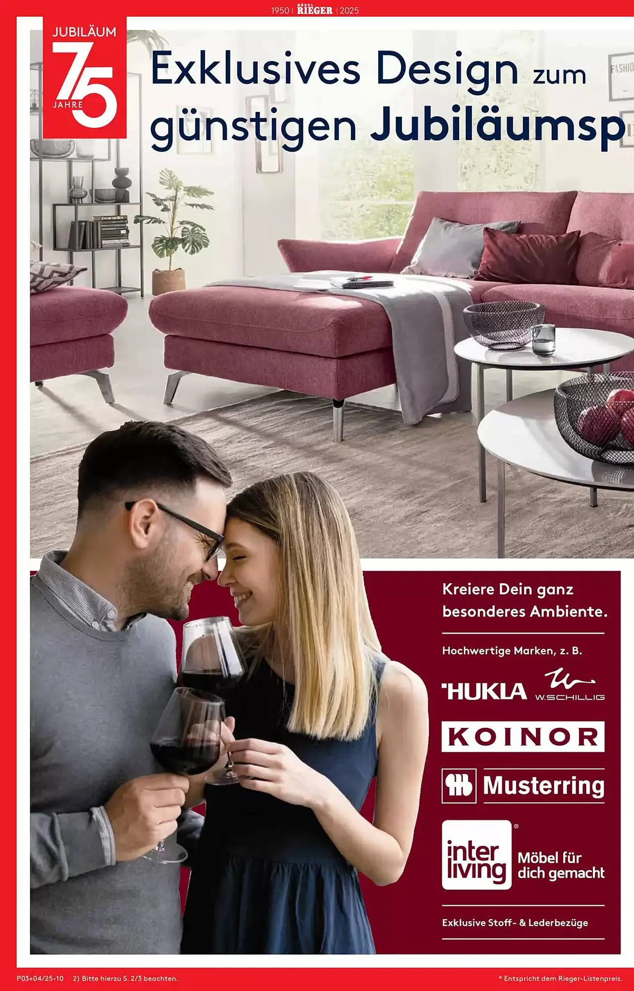 Möbel Rieger Prospekt von 16. Januar bis 23. Januar 2025 - Prospekt seite 10