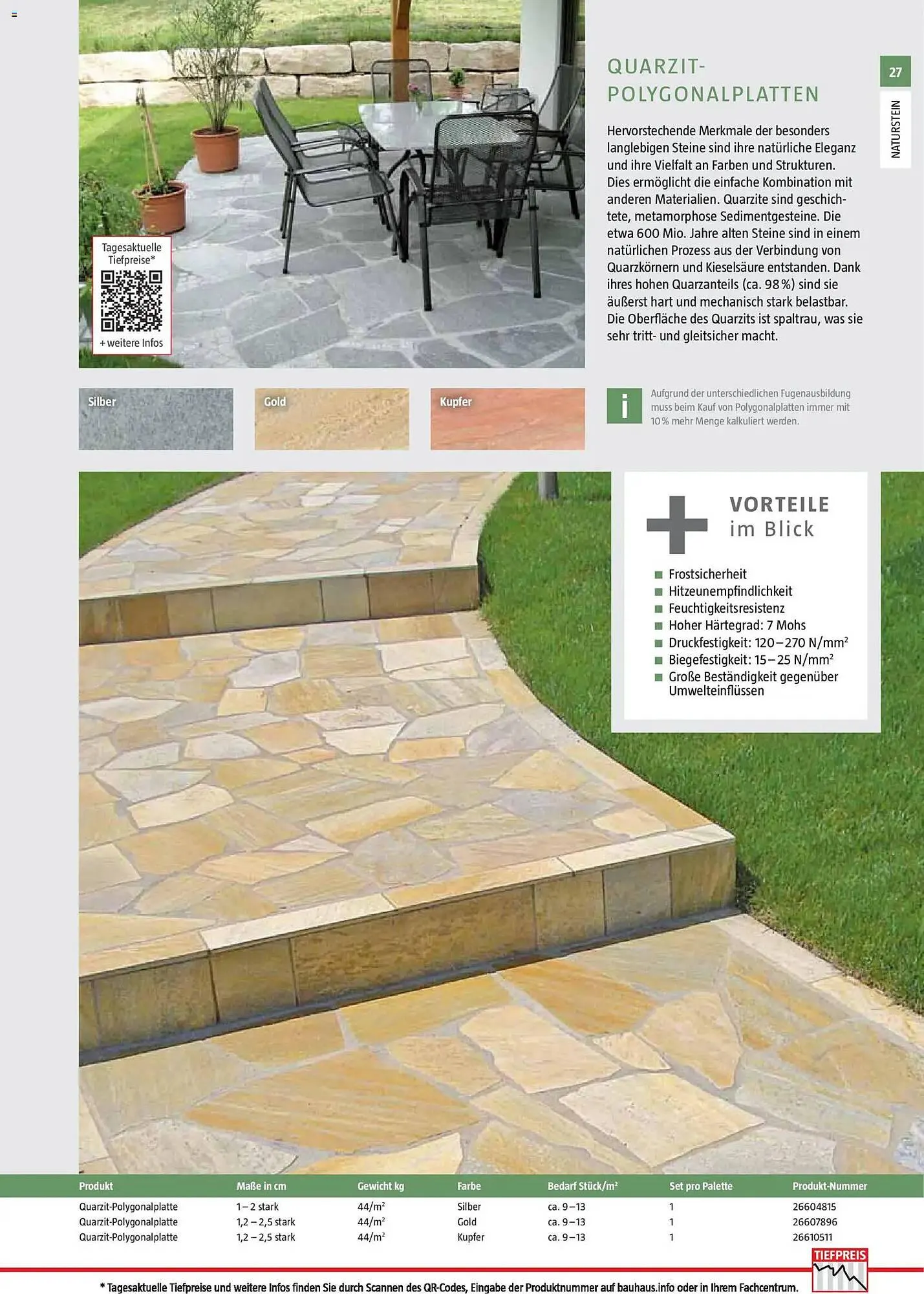 Bauhaus Prospekt von 2. März bis 30. Juni 2026 - Prospekt seite 27