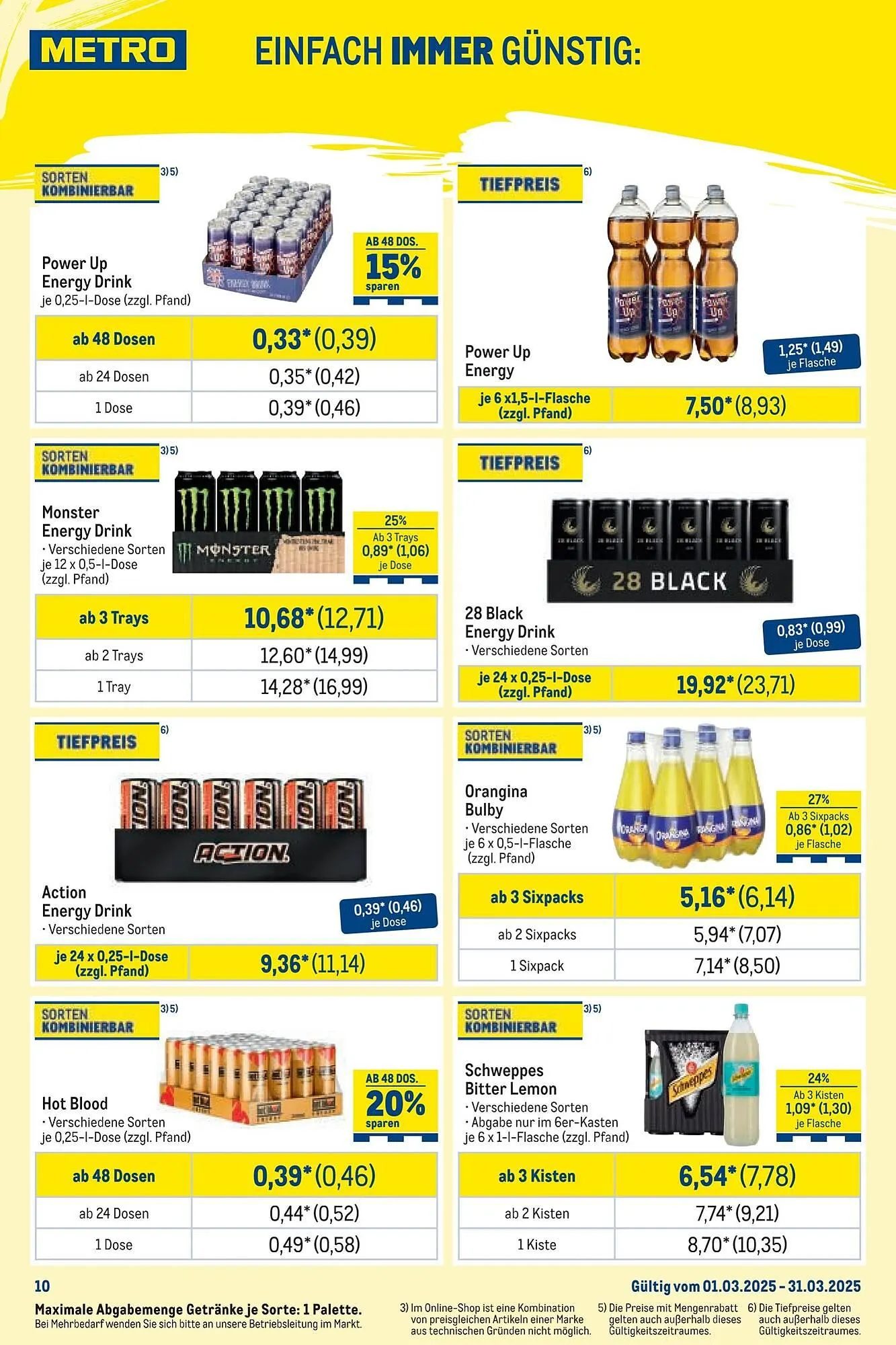 METRO Prospekt von 1. März bis 1. April 2025 - Prospekt seite 10