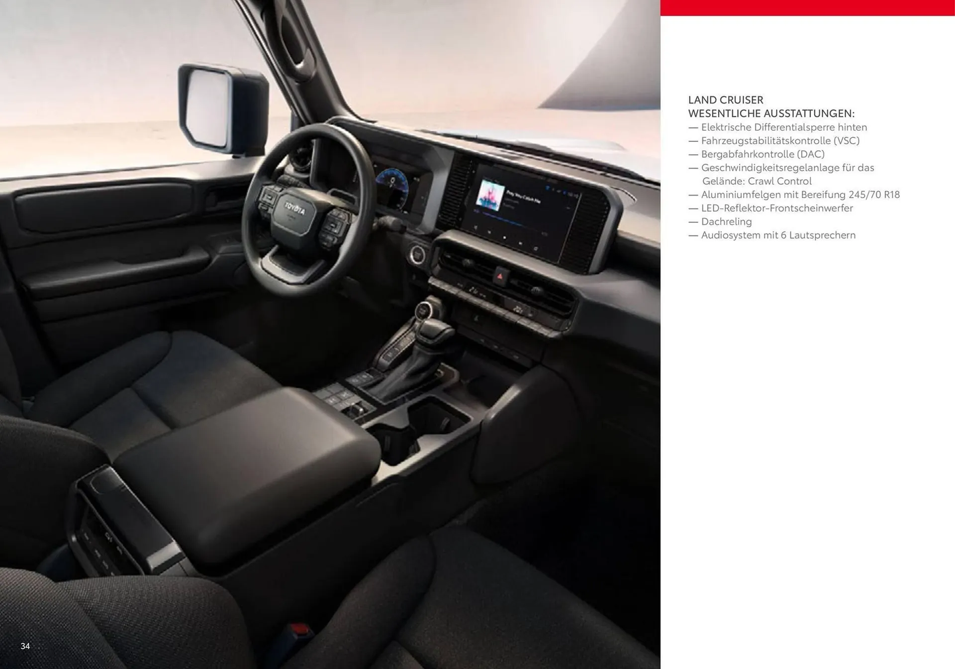 Toyota Prospekt von 20. September bis 20. September 2025 - Prospekt seite 34