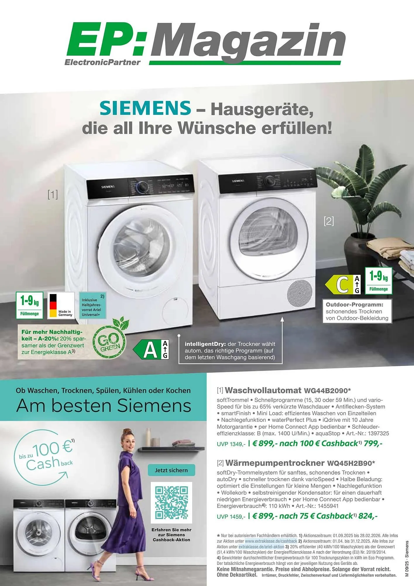 EP Magazin von 15. September bis 1. November 2025 - Prospekt seite 1